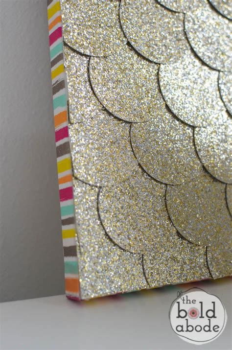 Glitter Dot Wall Art