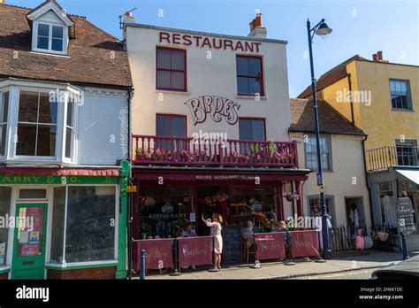 Birdies Restaurant, Whitstable Stock Photo - Alamy