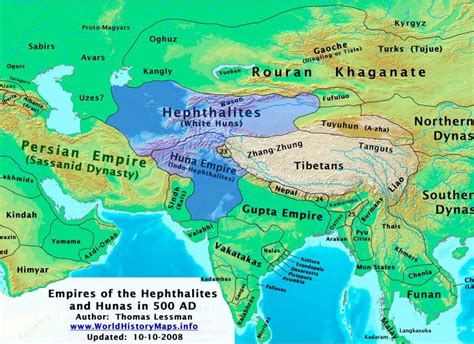 Central Asian History - World History Maps