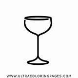 Champagne Glass Coloring Page  Ultra Pages sketch template