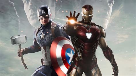 1280x1024 Captain America Vs Iron Man 4k Artwork Wallpaper,1280x1024 ...