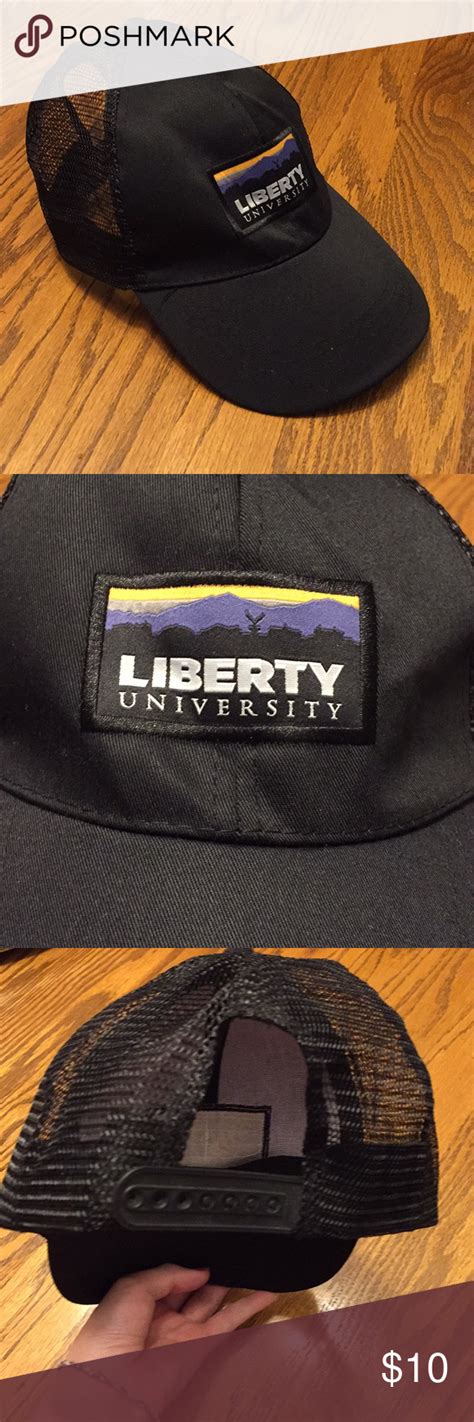 LIBERTY UNIVERSITY Black Hat NWOT | University accessories, Black, Hats