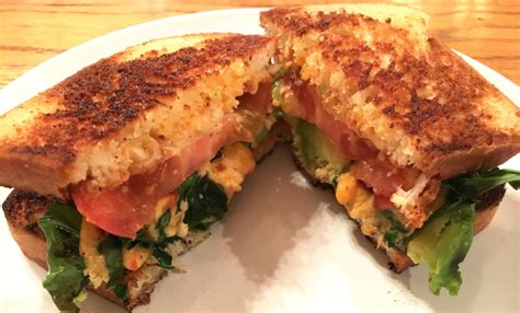 Grilled Cheese, Tomato, and Avocado Sandwich Variations * Zesty Olive ...