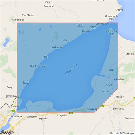 2511 Approaches to Lough Foyle Admiralty Chart only £28.00