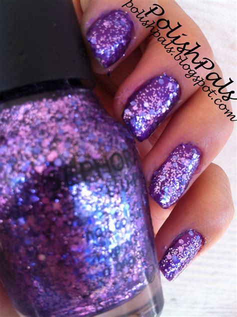 Polish Pals: Day 6 - Violet Nails