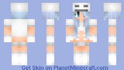 Skeleton Girl Minecraft Skin