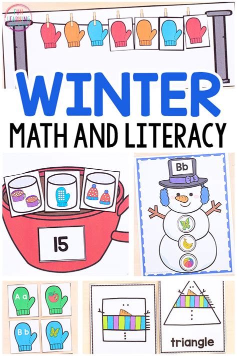 Hands-On Winter Math and Literacy Activities