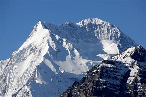 20 Annapurna II From The Trek From Jhunam To Kyang On The Way To Phu