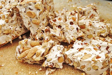 Almond nougat | Food, Italian desserts, Desserts