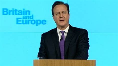 David Cameron speech: UK and the EU - BBC News