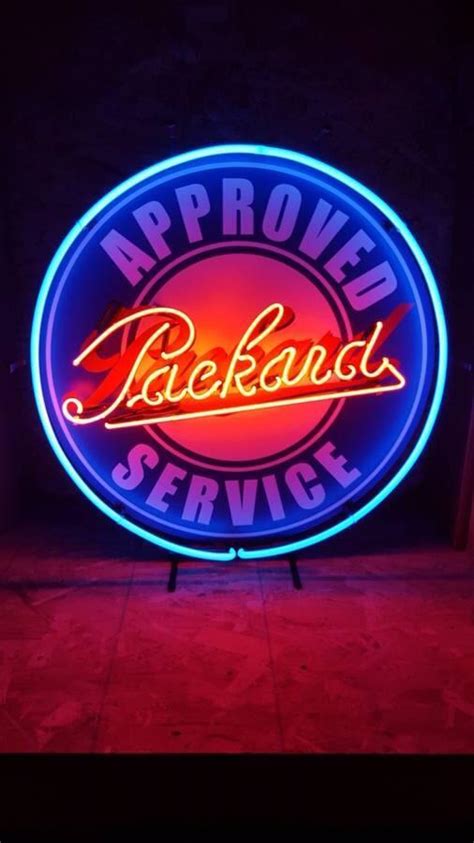 Custom Approved Packard Service Auto Car Neon Sign Tube Neon Light ...