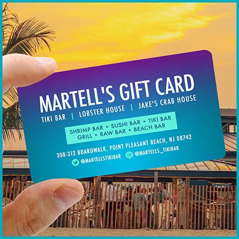 Gift Cards – Martell's Tiki Bar