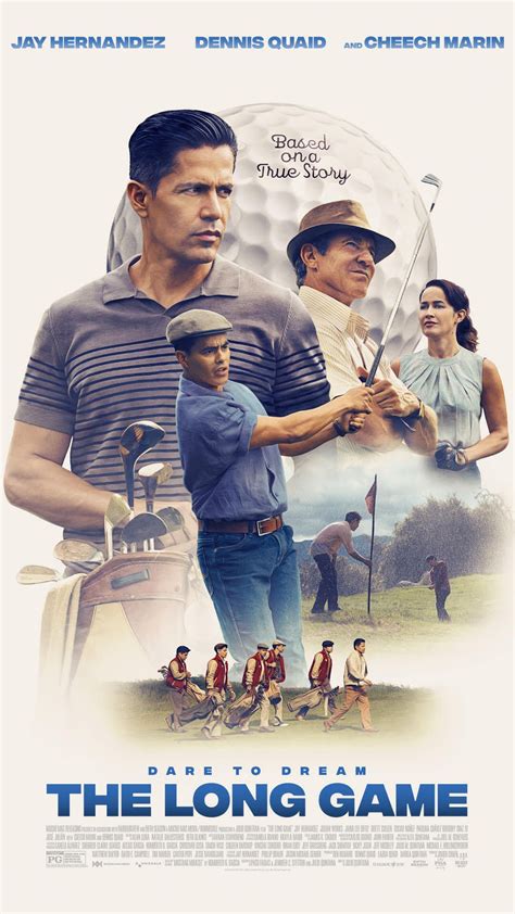 Dennis Quaid Hits the Fairways in New Poster for Golf Drama 'The Long Game'