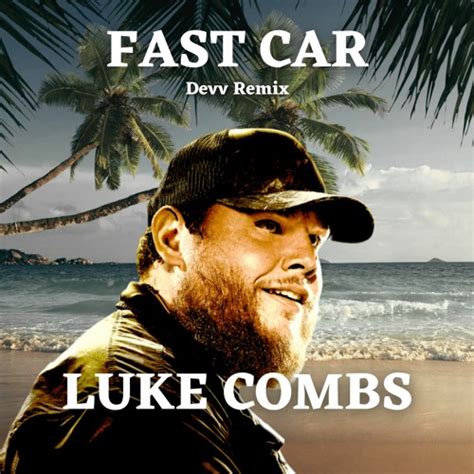 Luke Combs Fast Car Cover - Madge Ethelda