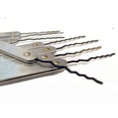 High Tech Rake Lock Pick Set (32 Picking Patterns) for Sale - UKBumpKeys