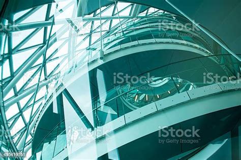 Modern Office Building Structer Reflections Stock Photo - Download Image Now - Abstract ...