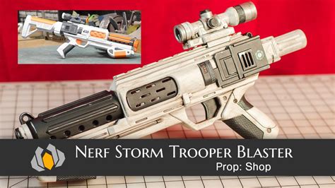 Prop: Shop - Nerf Stormtrooper Blaster Re-Paint - YouTube