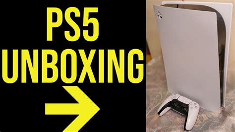 UNBOXING THE PS5 | PS5 DISC VERSION - YouTube