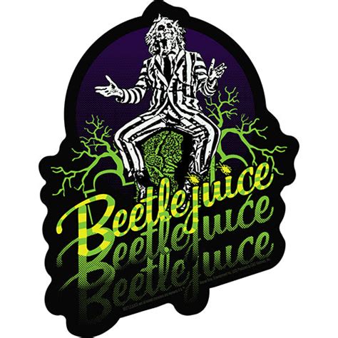 Beetlejuice Logo Sticker