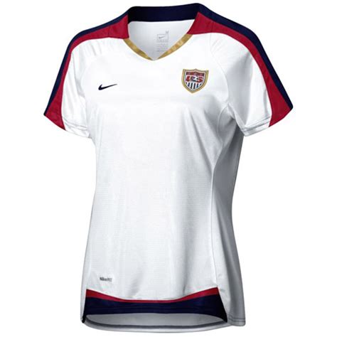 Nike Womens USA Soccer Jersey (Home 2007/08) @ SoccerEvolution