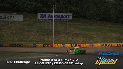 NDR GT2 Challenge 2020 - Round 4 (KY3) | Live for Speed [LIVE onboard] - YouTube