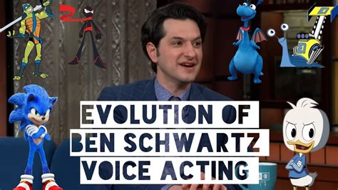 Evolution of Ben Schwartz voice acting (reupload) #benschwartz #disney ...