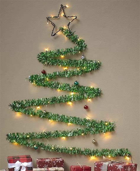 20+ Tinsel Garland Decorating Ideas