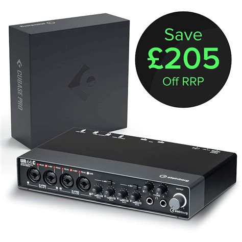 Steinberg UR44C USB-C Audio Interface & Cubase PRO 10.5 | Reverb