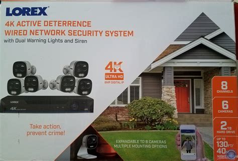 Lorex 4K Active Deterrence Wired Network Security System | IP Cam Talk