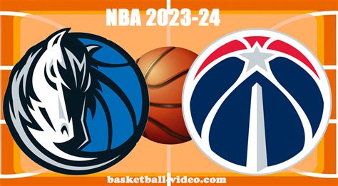 Dallas Mavericks vs Washington Wizards Nov 15, 2023 NBA Full Game ...