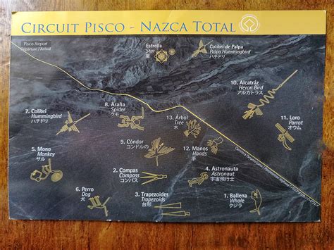 The exact Nazca Lines map | Blog Machu Travel Peru