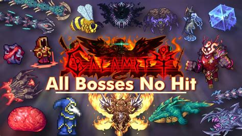 Terraria Calamity Mod || All Bosses No-Hit (Death Mode) - YouTube