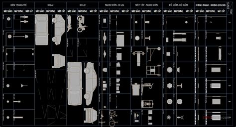 Block Library - Free Cad Blocks, download DWG models for architects ...