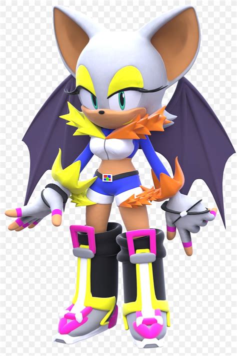 Rouge The Bat Sonic Adventure 2 Battle Sonic Rivals 2, PNG, 2000x3000px, Rouge The Bat, Action ...