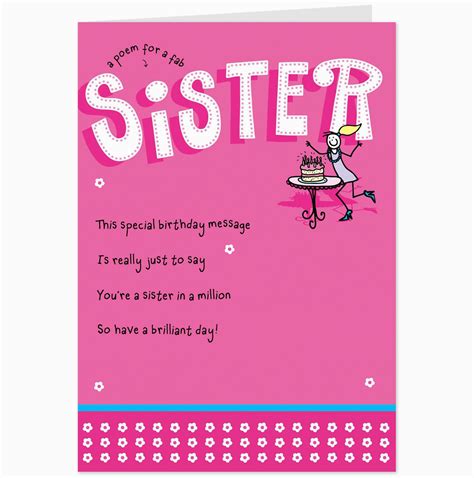 for my brilliant beautiful special sister happy birthday wishes ...