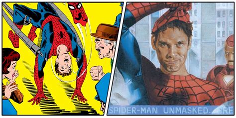 Spider-Man: First 10 Times Peter Parker Was Unmasked (In Chronological ...