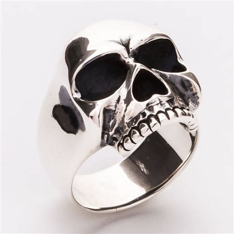 Keith Richards Silver Skull Ring