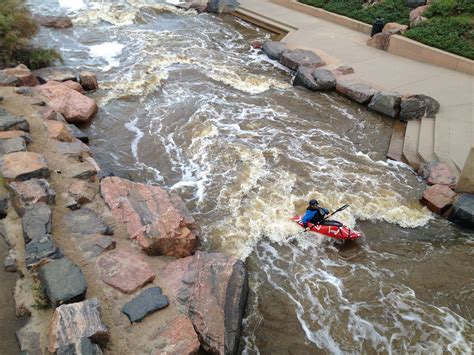 Kayaking on South Platte River | Confluence Park | Tee La Rosa | Flickr