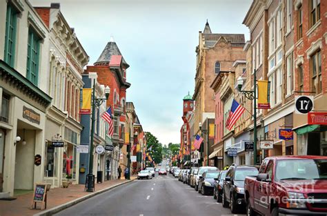 Historic Downtown Staunton - Beverley Street Photograph by Kerri Farley - Fine Art America