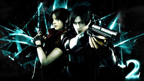 Download Resident Evil 2 - Leon & Claire Wallpaper | Wallpapers.com