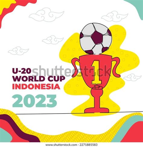 2023 Indonesia U-20 World Cup Web Stock Vector (Royalty Free ...