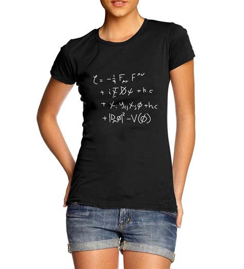 Women's Standard Model Math Equation Funny T-Shirt | eBay