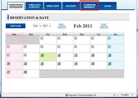 4 Excel Conference Room Schedule Templates - Word Excel Formats