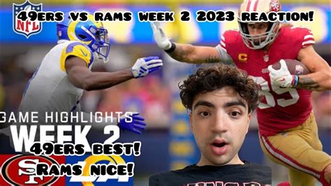 49ERS BEST!!! San Fransisco 49ers vs. Los Angeles Rams | 2023 Week 2 ...