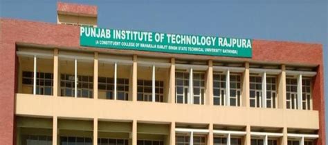 Engineering Admissions 2024-25 - Punjab Institute of Technology, Rajpura, Maharaja Ranjit Singh ...