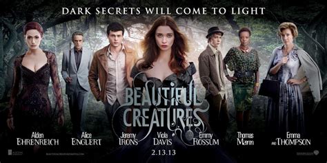 BEAUTIFUL CREATURES (2013) Movie Trailer 2, Poster: Emmy Rossum | FilmBook