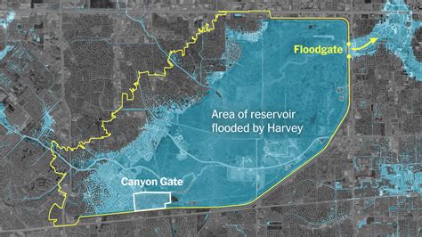 How One Houston Suburb Ended Up in a Reservoir - The New York Times