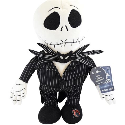 Disney Animated Plush - Jack Skellington