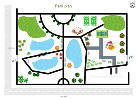 Park Plan | Free Park Plan Templates