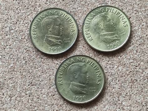 Philippine Coins | 3 pcs 25 Sentimos Flora and Fauna Series, Hobbies & Toys, Memorabilia ...